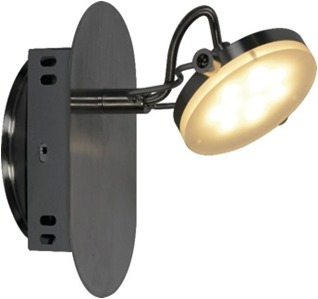 Imagen 3 de 8 de Aplique Pared Led Candil Solución 1 Luz Led 220v 5w Calido