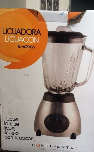 Licuadora Marca Continental 3posiciones En Acero Inoxidable