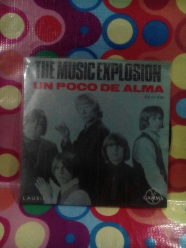 The Music Explosion  Lp 45rpm Un Poco De Alma  Seminuevo