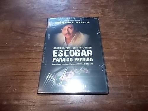Dvd Original Escobar: Paraiso Perdido - Del Toro - Sellada!