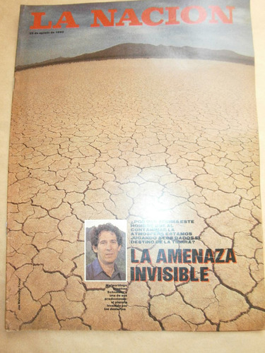 La Nación Revista - Año 1990 -  Contaminación - Mónica Seles