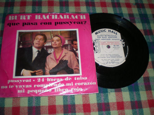 Que Pasa Con Pussy Cat ? Burt Bacharach  Vinilo Simple S2