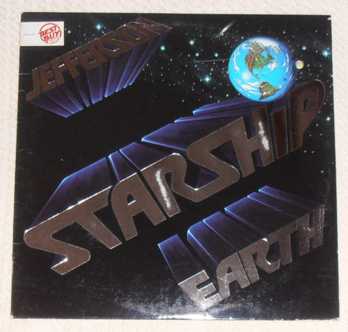 Jefferson Starship - Earth ( L P 1ra. Ed. U S A 1978)