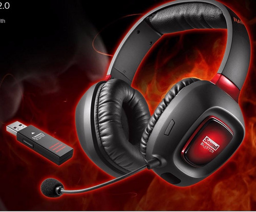 Headset Creative Sound Blaster Tactic3d - Led Rgb -  W I F I