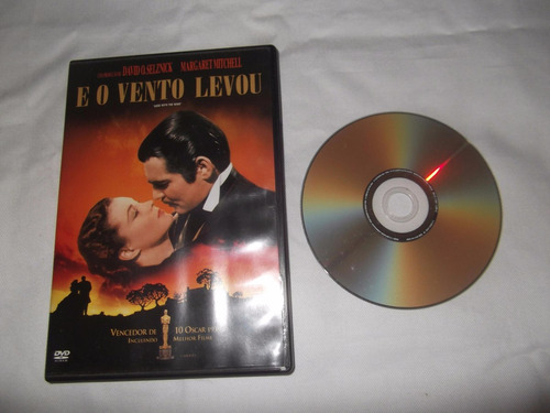 Dvd - E O Vento Levou - Dvd Dupla Face