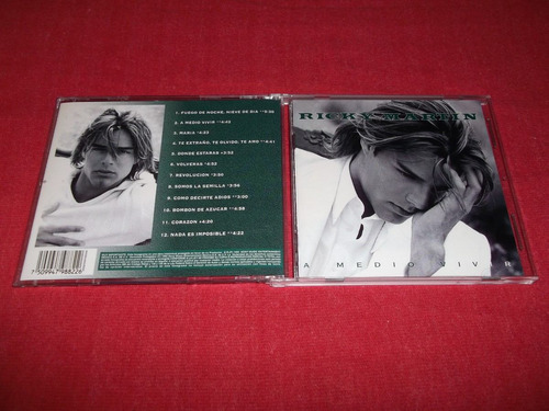 Ricky Martin - A Medio Vivir Cd Nac Ed 1995 Mdisk