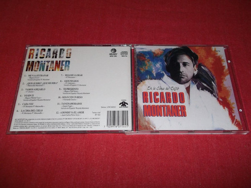 Ricardo Montaner - En La Cima Del Exito Cd Nac Ed 1992 Mdisk
