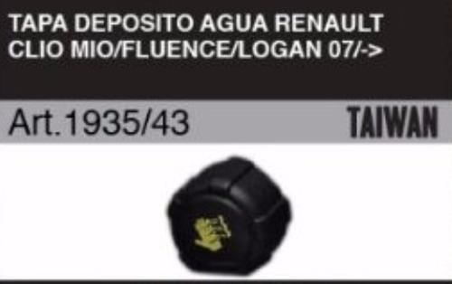 Tapa Deposito Agua Renault Megane 96/12