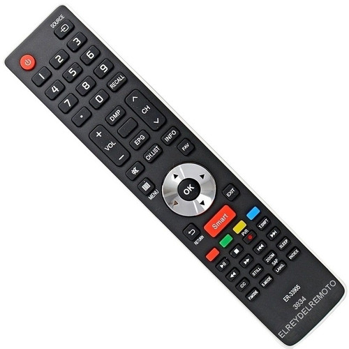 Imagen 1 de 8 de Control Remoto Er-33905 Led Smart Tv Bgh Ble3213rt Ble4213rt