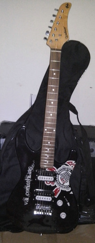Imagem 6 de 10 de Guitarra Elétrica Corinthians Oficial Waldman