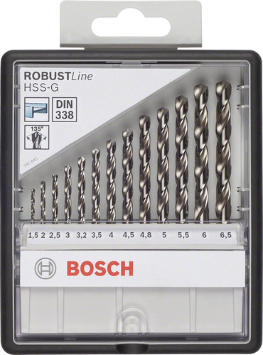 Conjunto Broca Bosch Hss-g 13 Peças Maquifer