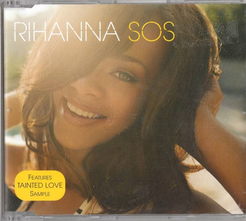 Rihanna Sos Single Cd 2 Tracks Eu 2006