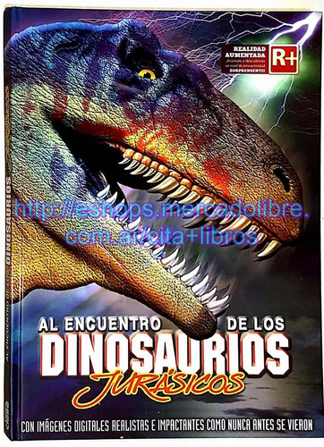 Libro: Dinosaurios Jurásicos Gran Formato Realidad Aumentada