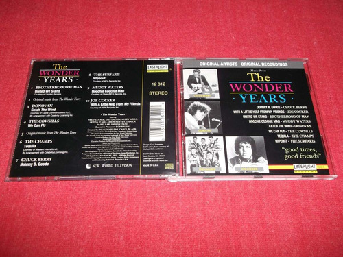 The Wonder Years - Soundtrack Cd Usa Ed 1994 Mdisk