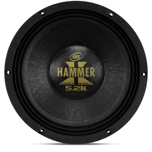 Alto Falante Woofer Eros 12 Pol E12 Hammer 5.2k 2600w Rms