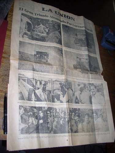 La Unión Lunes 6 De Septiembre 1948  (diario Antiguo)