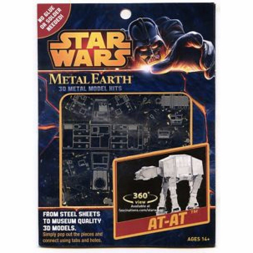3d Metal Kits Star Wars At-at | Original Puzzle Nave
