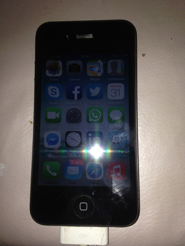 iPhone 4s 16g Liberado D/fabrica Negro Todos Operadores