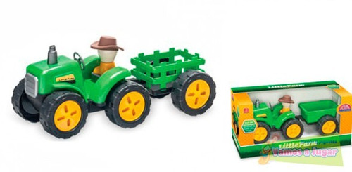 Tractor Little Farm Carga Seca - Vamosajugar Niño Juguete