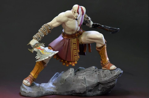 Estatua De Colección De Kratos God Of War 3 Ps3 Ps4