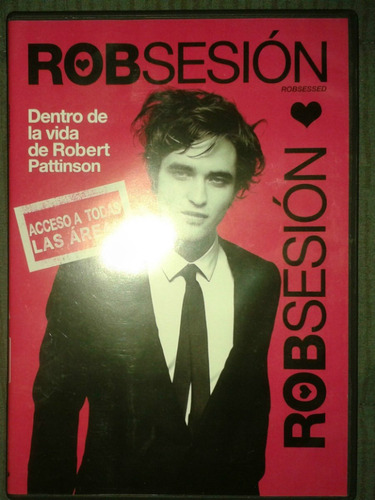 Dvd Robsesión La Vida De Robert Pattinson De Crepúsculo