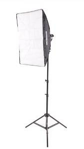 Studiopro 1000 Watt 20  X28  Caja De Luz Kit De Iluminación 