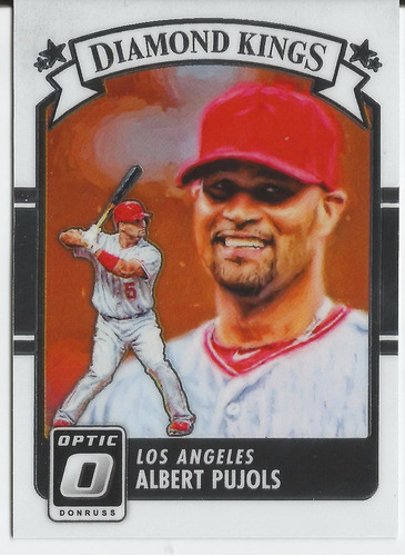 2016 Donruss Optic Diamond Kings Albert Pujols 1b Angels