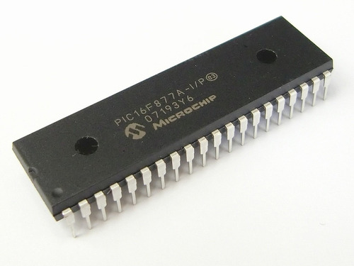 Pic16f877a Microcontrolador Pic Tipo Dip40 Microchip
