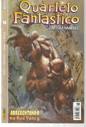 Quarteto Fantastico & Capitao Marvel 18 Bonellihq Cx329 G21