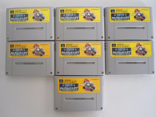 Super Mario Kart Original Snes Super Famicom Preço Unitário