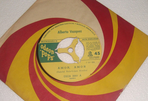 Alberto Vazquez Amor Amor Simple Lp Muy Buen Estado / Kktus