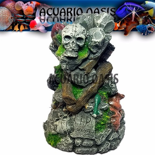 Adorno De Resina Torre De Rocas 12.5cm*12.5cm*19.5cm M45