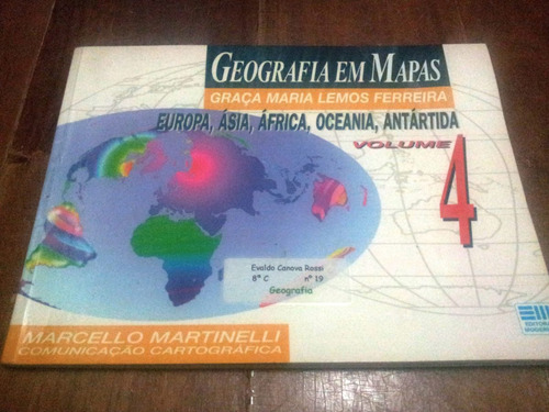 Geografia Em Mapas Brasil Vol 4- 2a Ed- Ferreira, Martinelli (Usado)