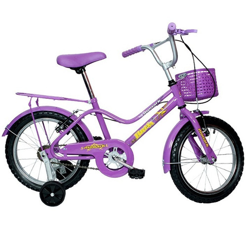 Bicicleta Monark Brisa Aro 16 Violeta Menina - Original