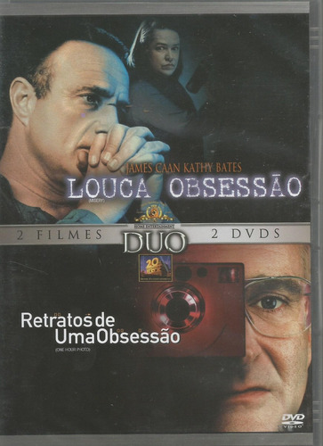 Dvd- Louca Obsessão E Retratos De Uma Obsessão- 2 Dvds Lacra