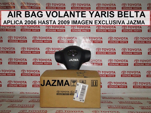 Air Bag Volante Yaris Belta 2006 2009 Original Toyota