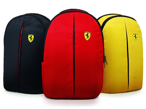 Mochila Ferrari Shell Original - Amarela