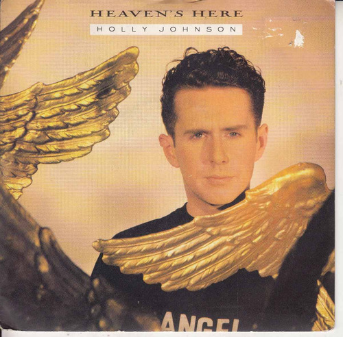 Simple Vinilo Holly Johnson Made In Uk 1989 Heaven's Here