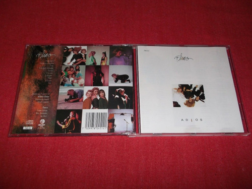 Flans - Adios Cd Nac Ed 1990 Mdisk