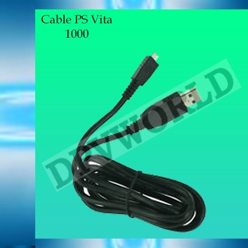 Imagen 4 de 5 de Cable De Carga Y Datos Ps Vita 1000 Genérico Compatible