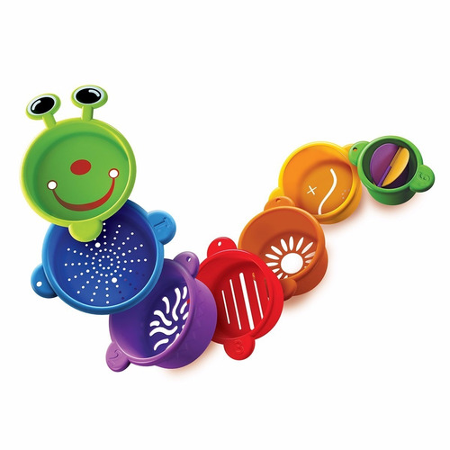Imagen 3 de 8 de Bimbi Gusanito Apilable 2 En 1 Para Agua Bebes Mundo Manias