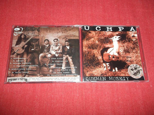 Uchpa - Qukman Muskiy Rock Peruano Cd Peru Mdisk