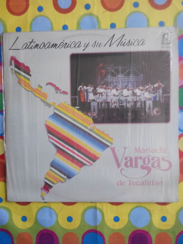 Mariachi Vargas De Tecalit. Lp  Latinoamerica Y Su Música.