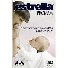 Protectores Mamarios Estrella Promam X 30 U