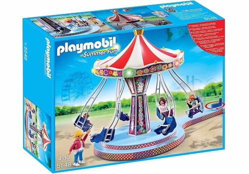 Todobloques Playmobil 5548 Carrusel Con Columpios Voladores