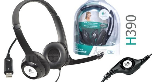 Imagen 3 de 6 de Audifono Con Microfono Logitech Clearchat Comfort H390 Usb