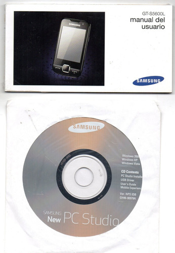 Manual + Cd De Instalación                 Samsung Gt S5600l