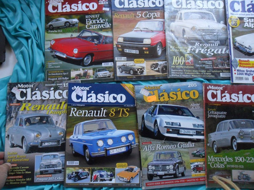 9  Revista Motor Clasico Renault Dauphin 5 Floride No Manual