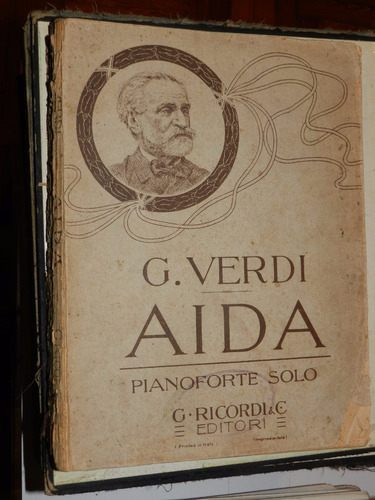 Aida - G.  Verdi - Pianoforte Solo - Ricordi