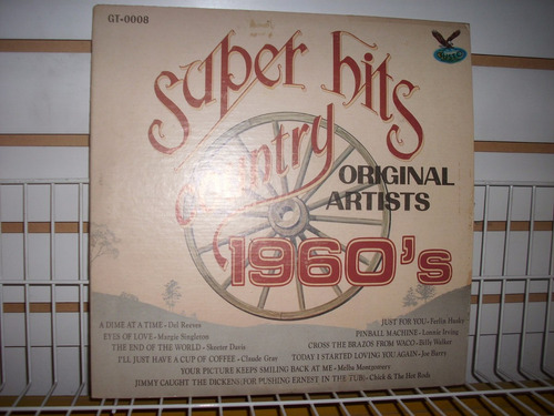 Super Hits Country 1960's - Varios Lp Vinil Importado U S A